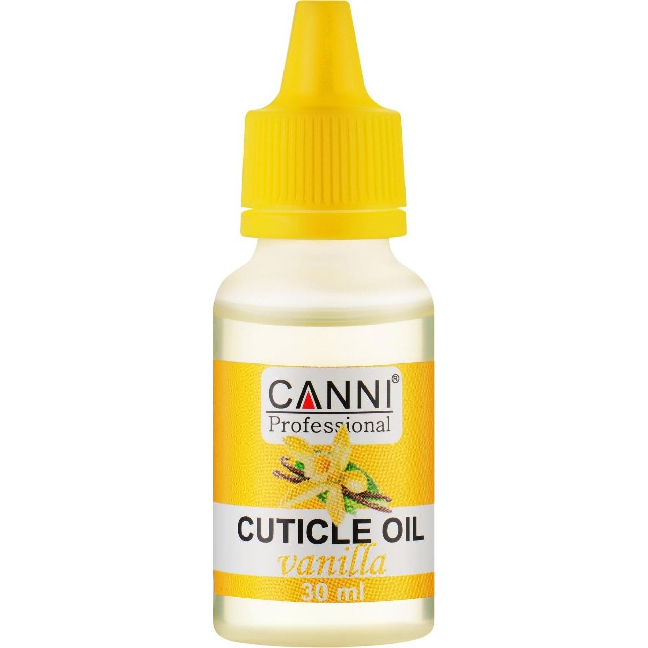 Масло для кутикулы Canni Cuticle Oil Vanilla 30 мл - фото 1