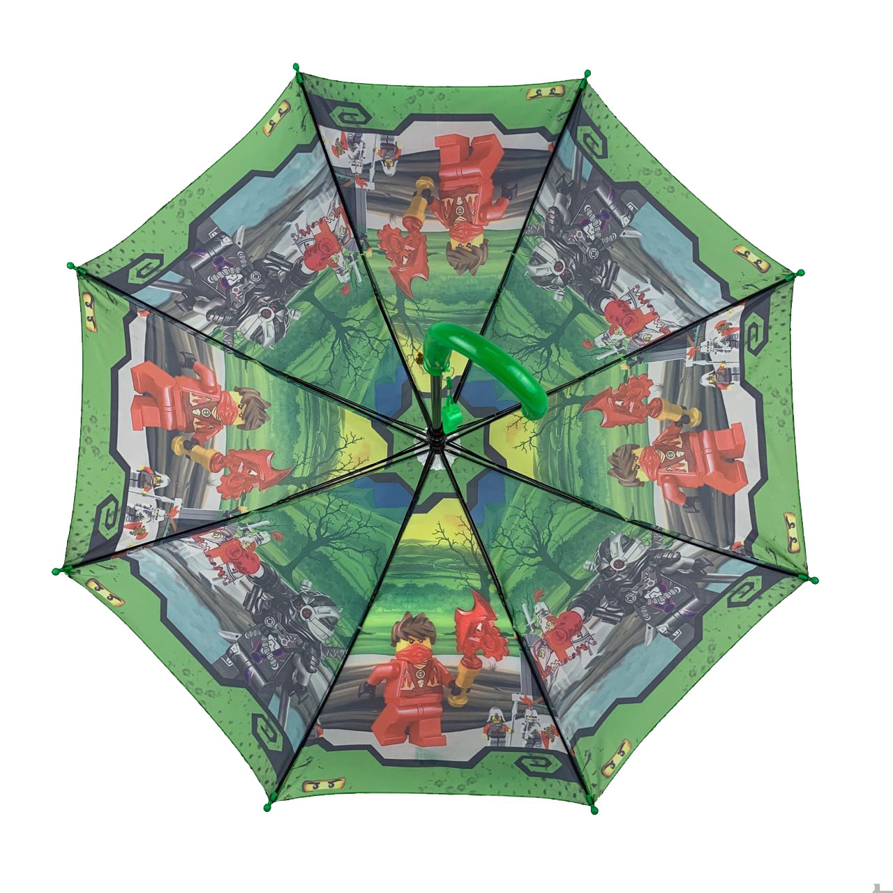 Дитяча парасолька-палиця напівавтомат Max 84 см різнобарвна - фото 3