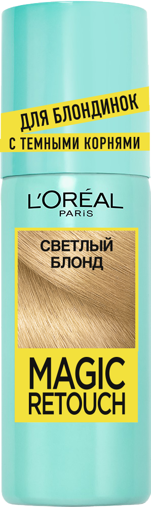 Тонуючий спрей для волосся L'Oreal Paris Magic Retouch, тон світлий блонд, 75 мл - фото 1
