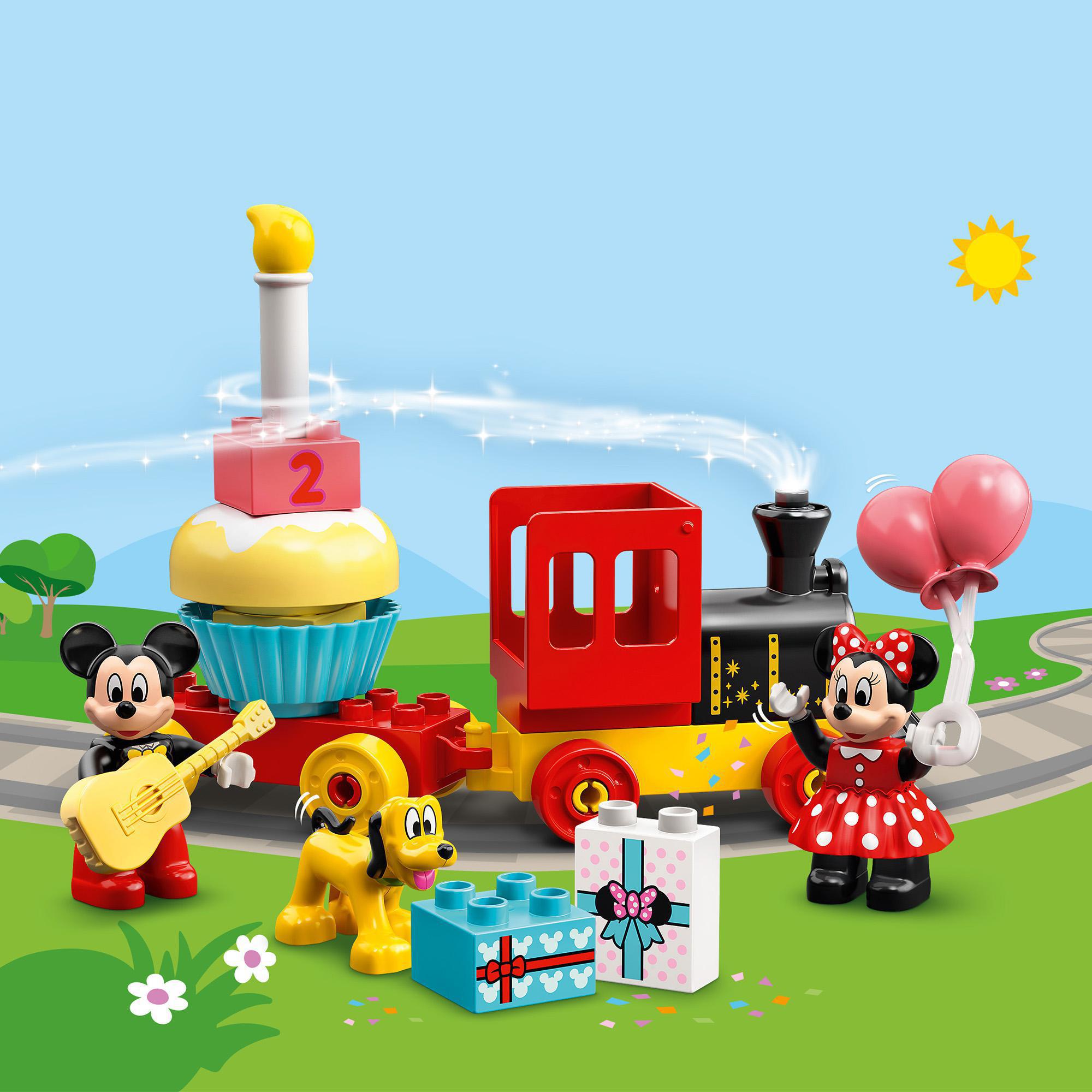 Конструктор LEGO DUPLO Disney Праздничный поезд Микки и Минни, 22 детали (10941) - фото 9