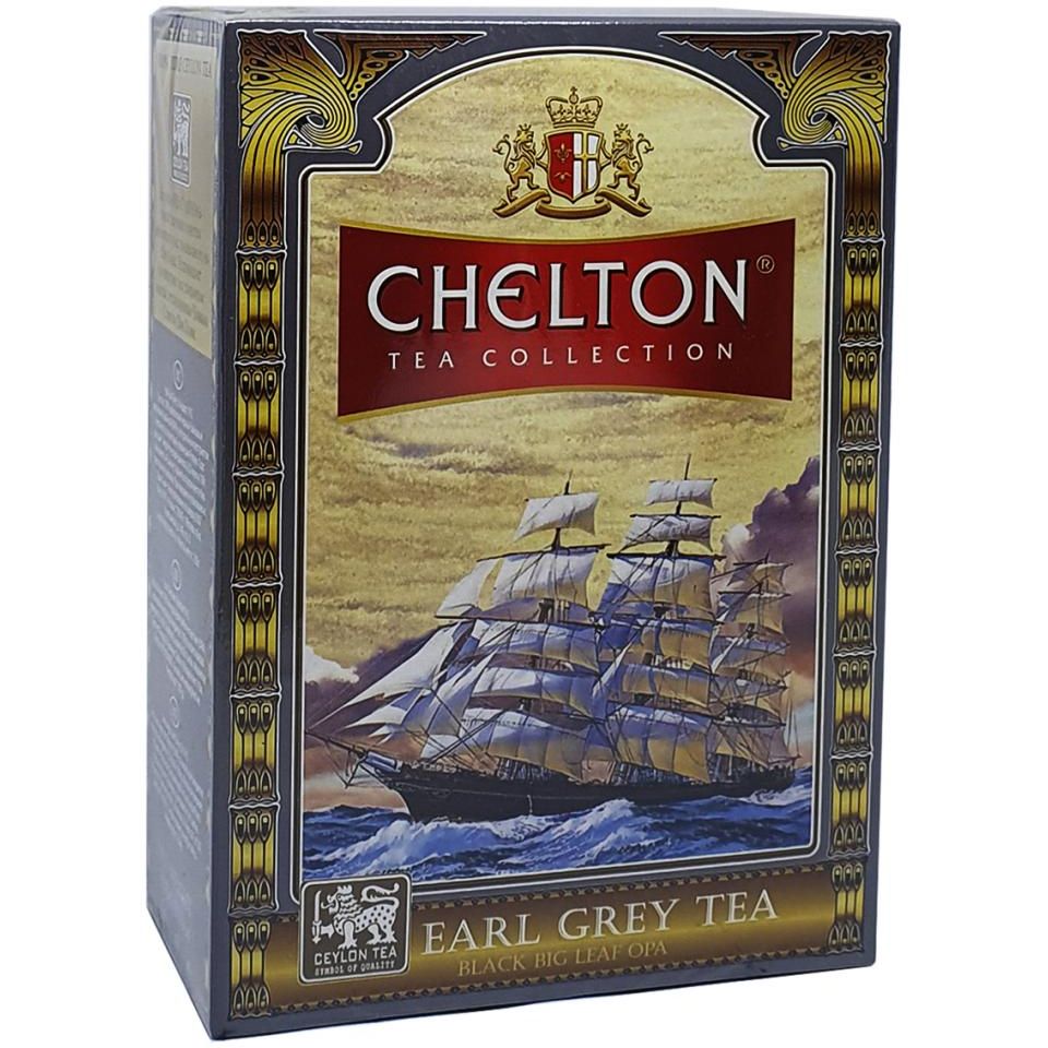Чай черный Chelton Earl Grey крупнолистовой 100 г (246840) - фото 1