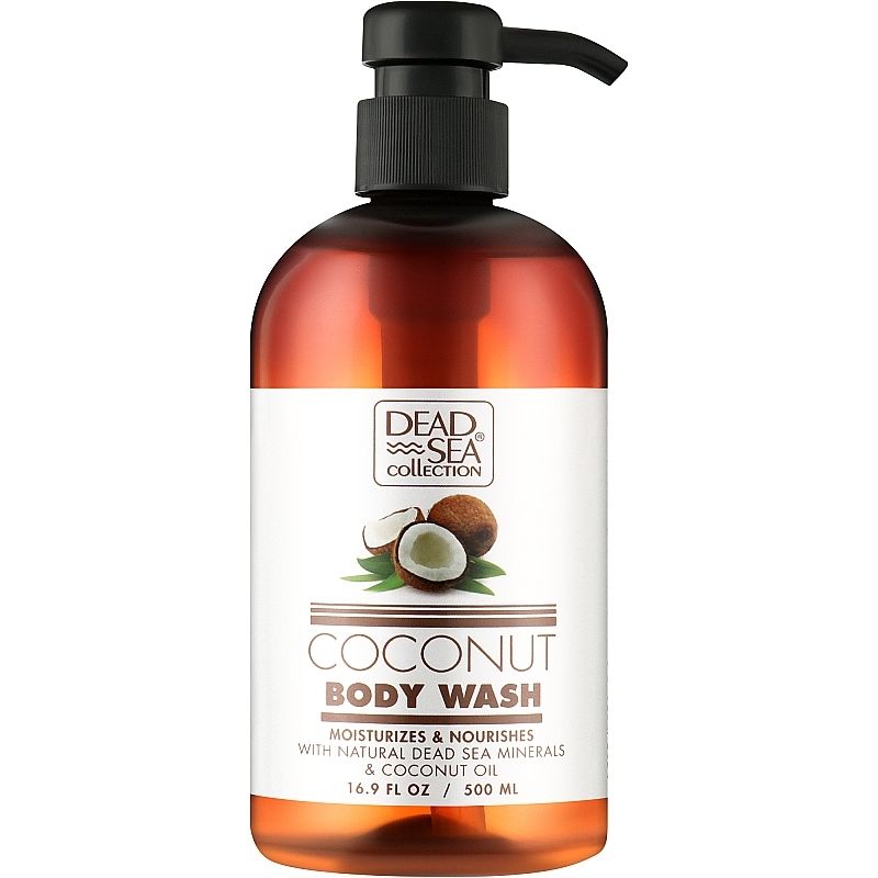 Гель для душа Dead Sea Collection Coconut Body Wash с минералами Мертвого моря и маслом кокоса 500 мл - фото 1