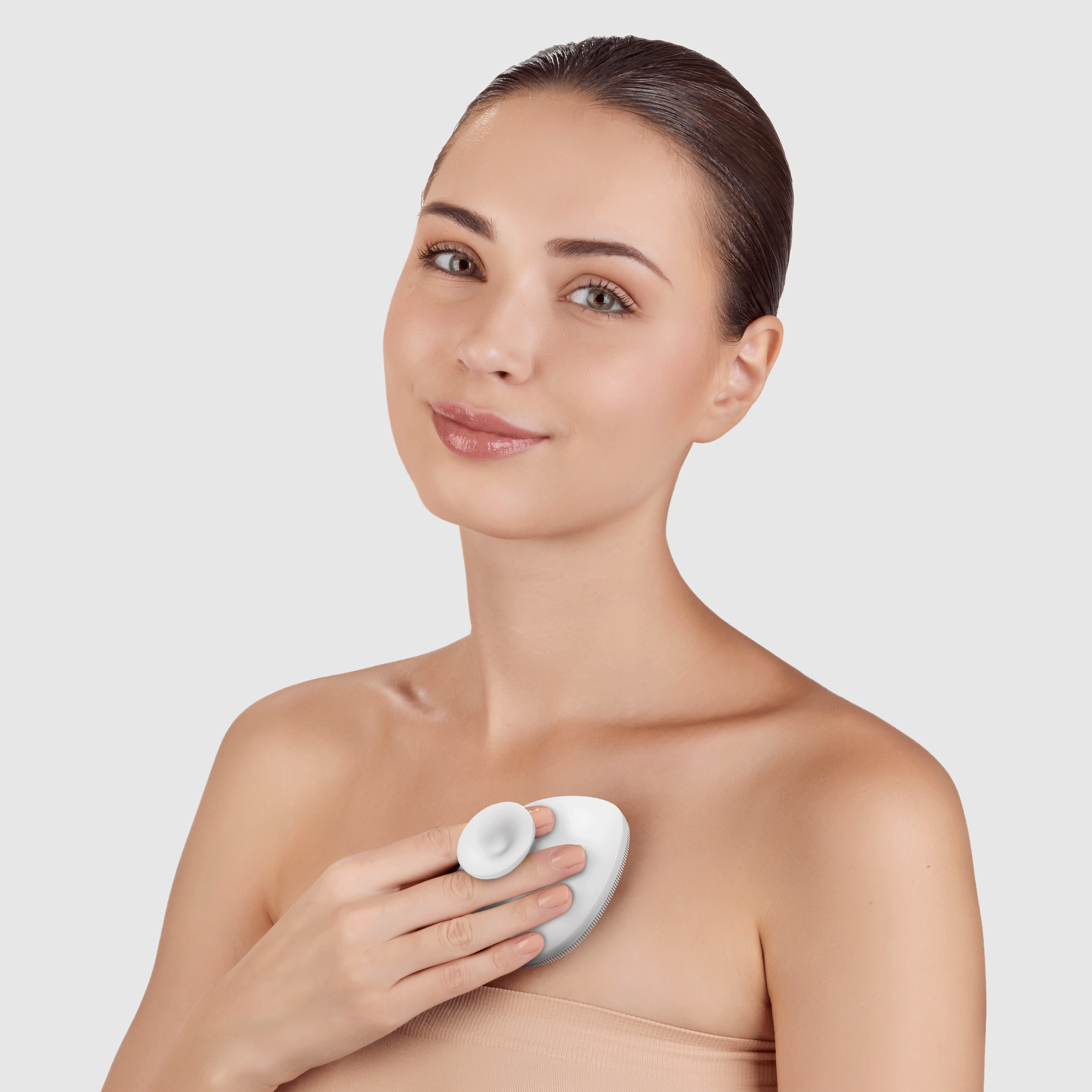 Щетка для тела GESKE Body Brush 4 в 1 белая - фото 5