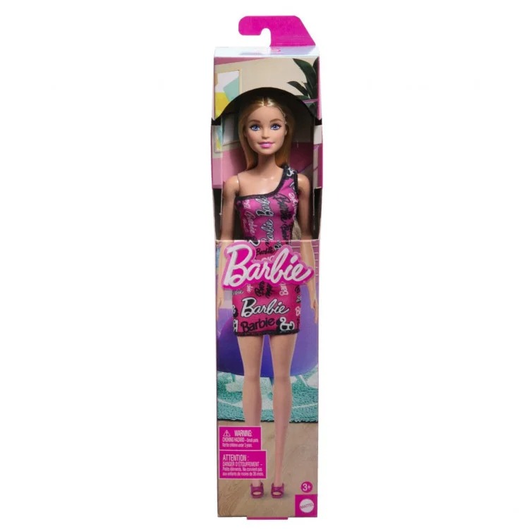 Лялька Barbie Супер стиль Блондинка у брендованій сукні (HRH07) - фото 5