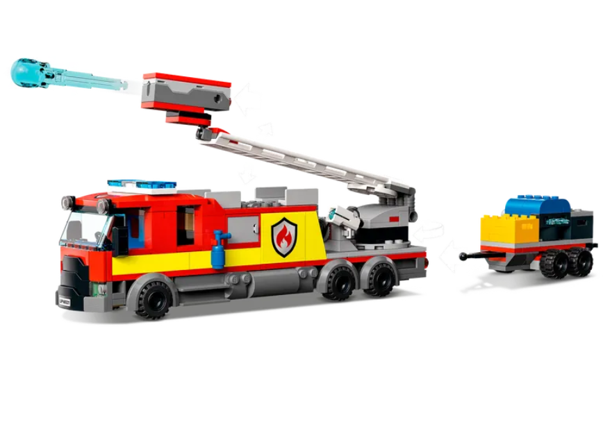 Конструктор LEGO City Пожарная команда, 766 деталей (60321) - фото 6
