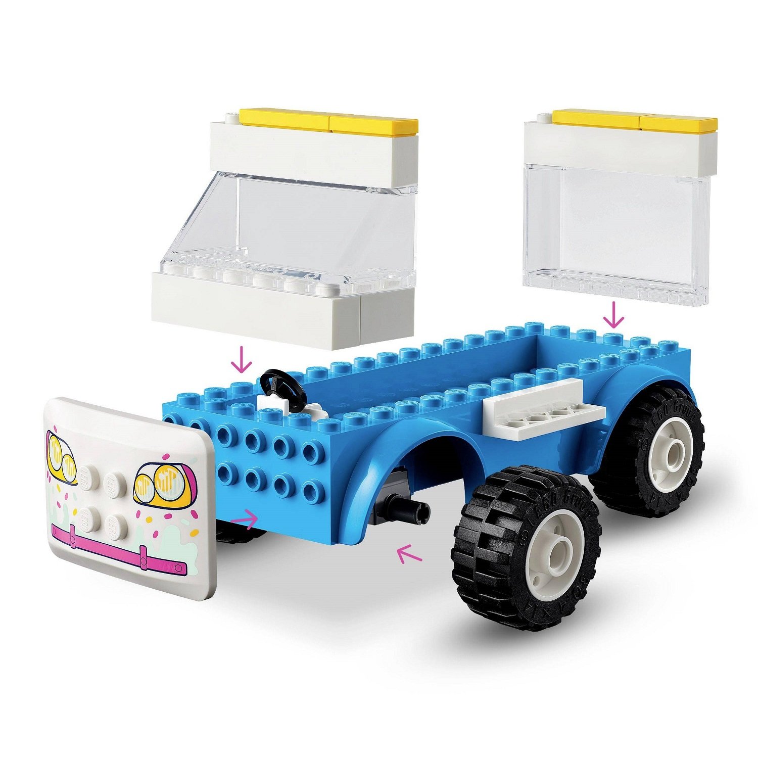 Конструктор LEGO Friends Фургон з морозивом, 84 деталі (41715) - фото 5