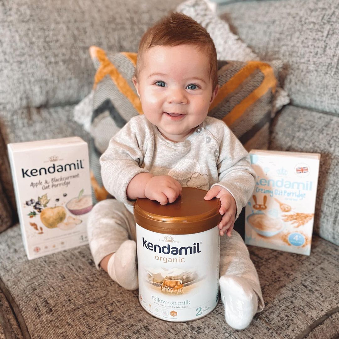 Органическая сухая молочная смесь Kendamil Organic 2 для детей 6-12 месяцев 800 г (77000334) - фото 4