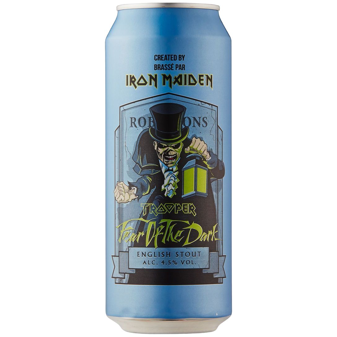 Пиво Trooper Fear of the Dark, темное, 4,5%, ж/б, 0,5 л - фото 1