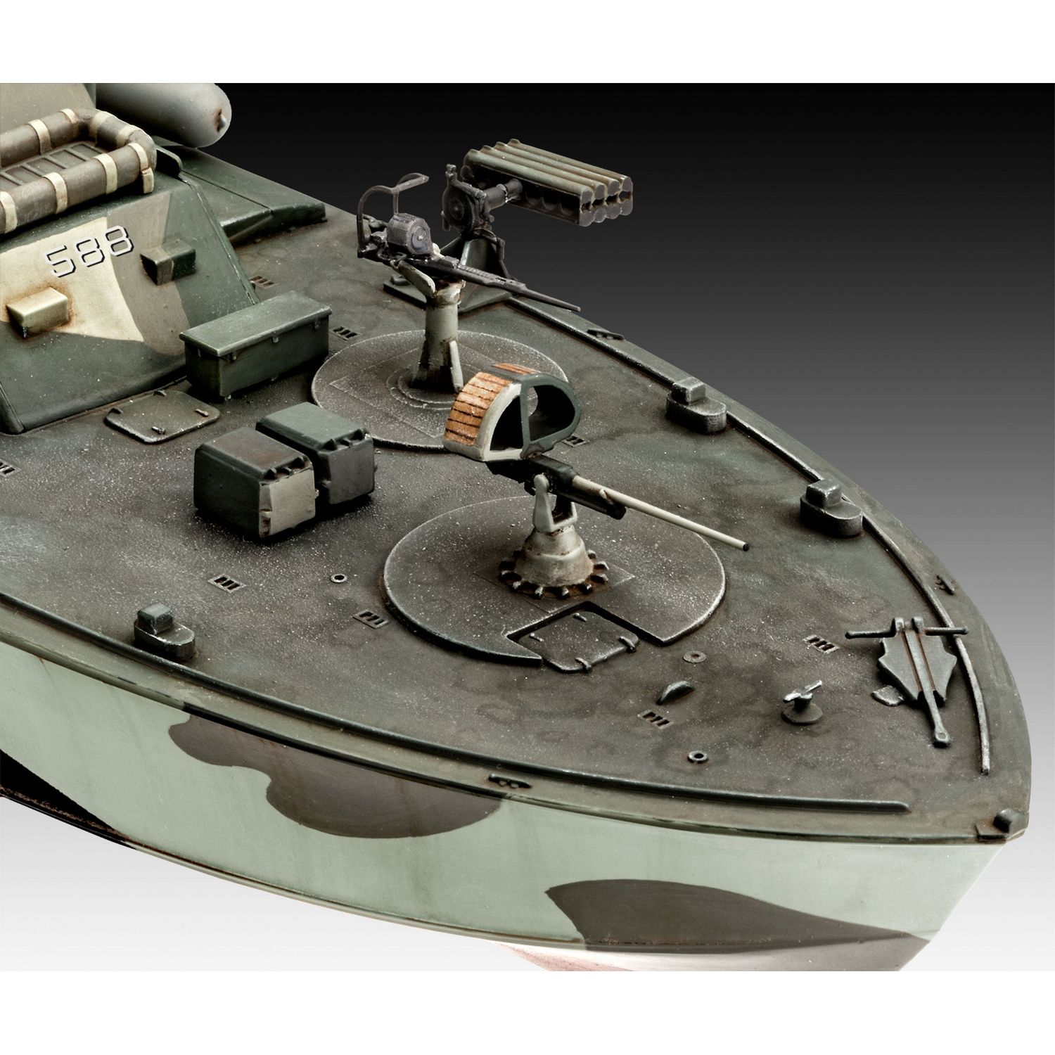 Збірна модель катера Revell Patrol Torpedo Boat PT-579 / PT-588, рівень 4, масштаб 1:72, 176 деталей (RVL-05165) - фото 8