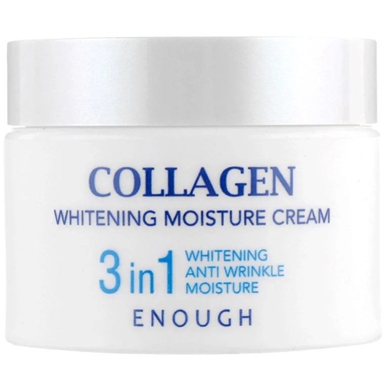 Зволожуючий крем для обличчя Enough Collagen Whitening Moisture Cream з колагеном 50 г - фото 1