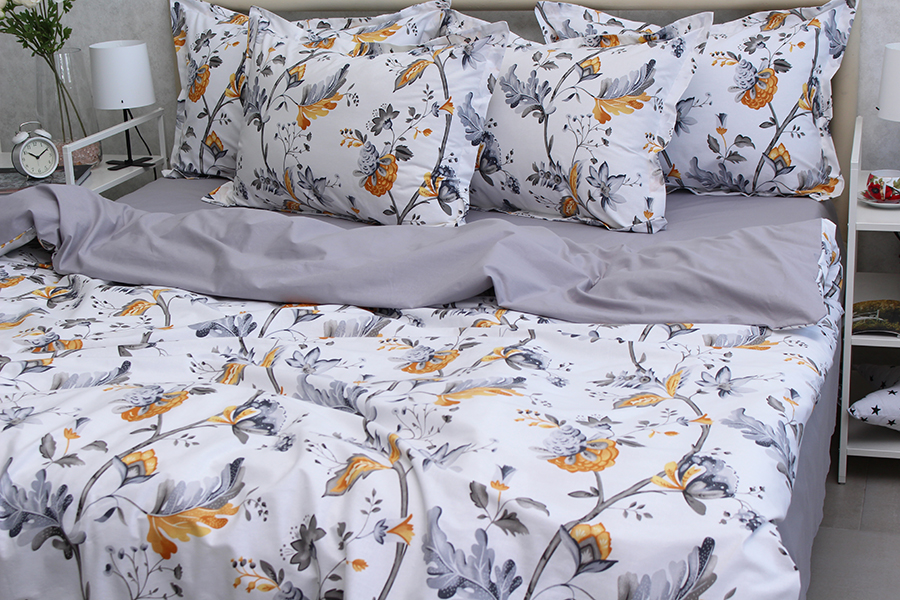 Комплект постельного белья PrimaTeks с компаньоном 2-спальный 000247968 (PT-R09) - фото 4
