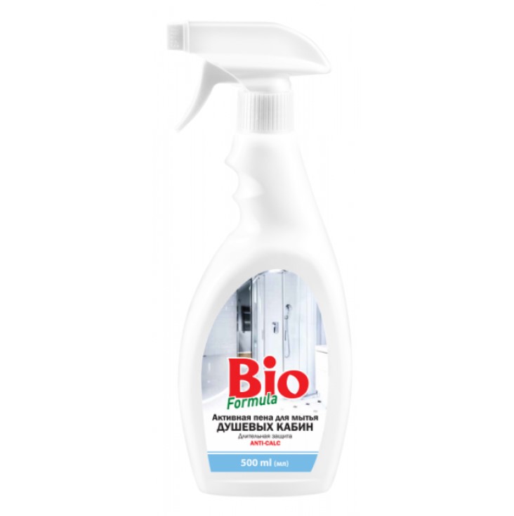 Активна піна Bio Formula, для миття душових кабін, 500 мл - фото 1