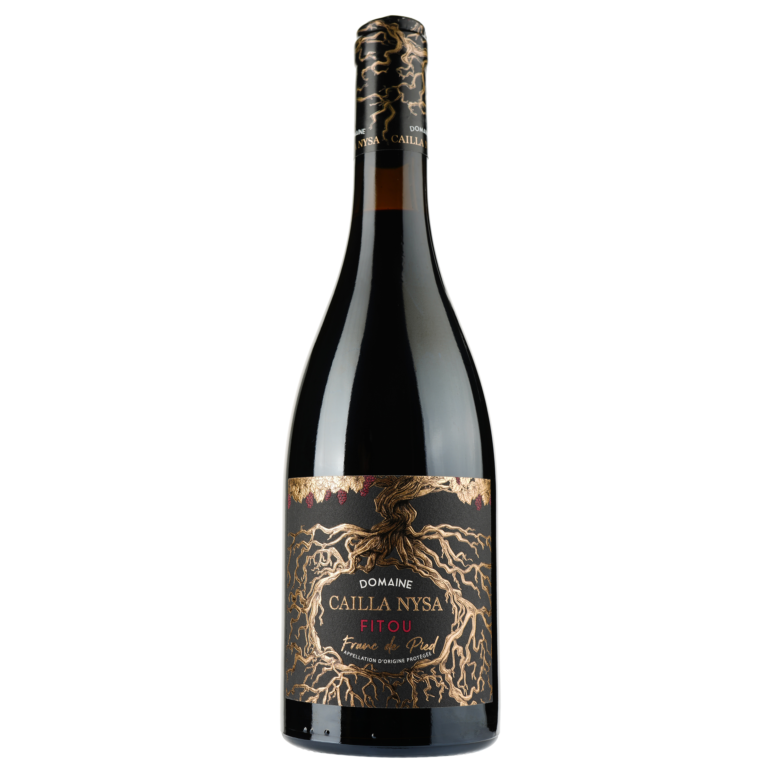 Вино Domaine Cailla Nysa 2019 AOP Fitou, червоне, сухе, 0.75 л - фото 1