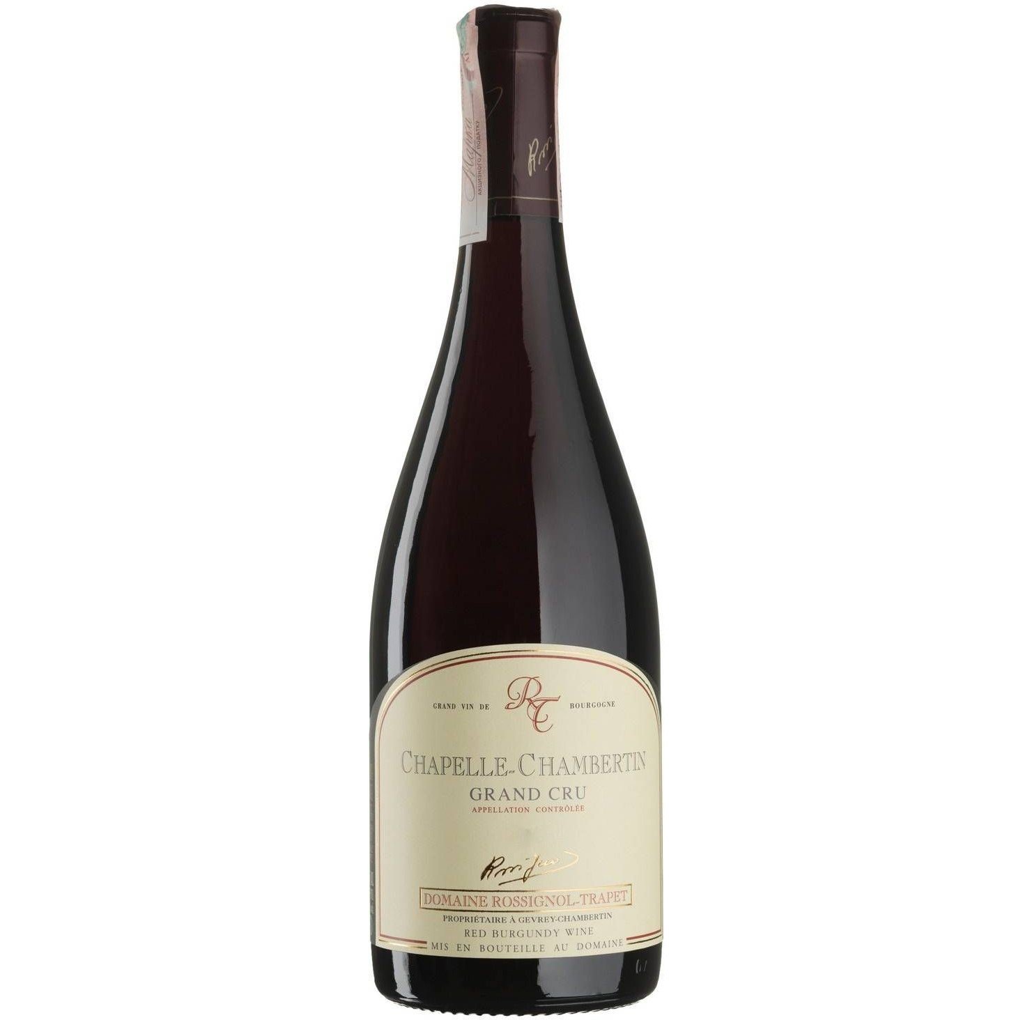 Вино Domaine Rossignol Trapet Chapelle-Chambertin 2020, красное, сухое, 0,75 л - фото 1