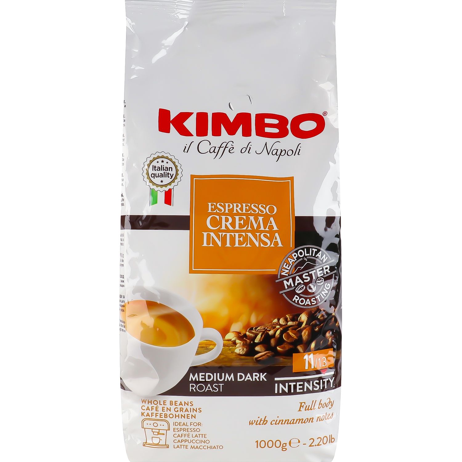 Кава Kimbo Crema Intensa 1 кг - фото 1