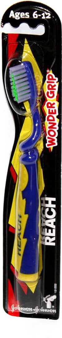 Зубна щітка Reach Wonder Grip, 6-12 років, синій (103040200) - фото 1