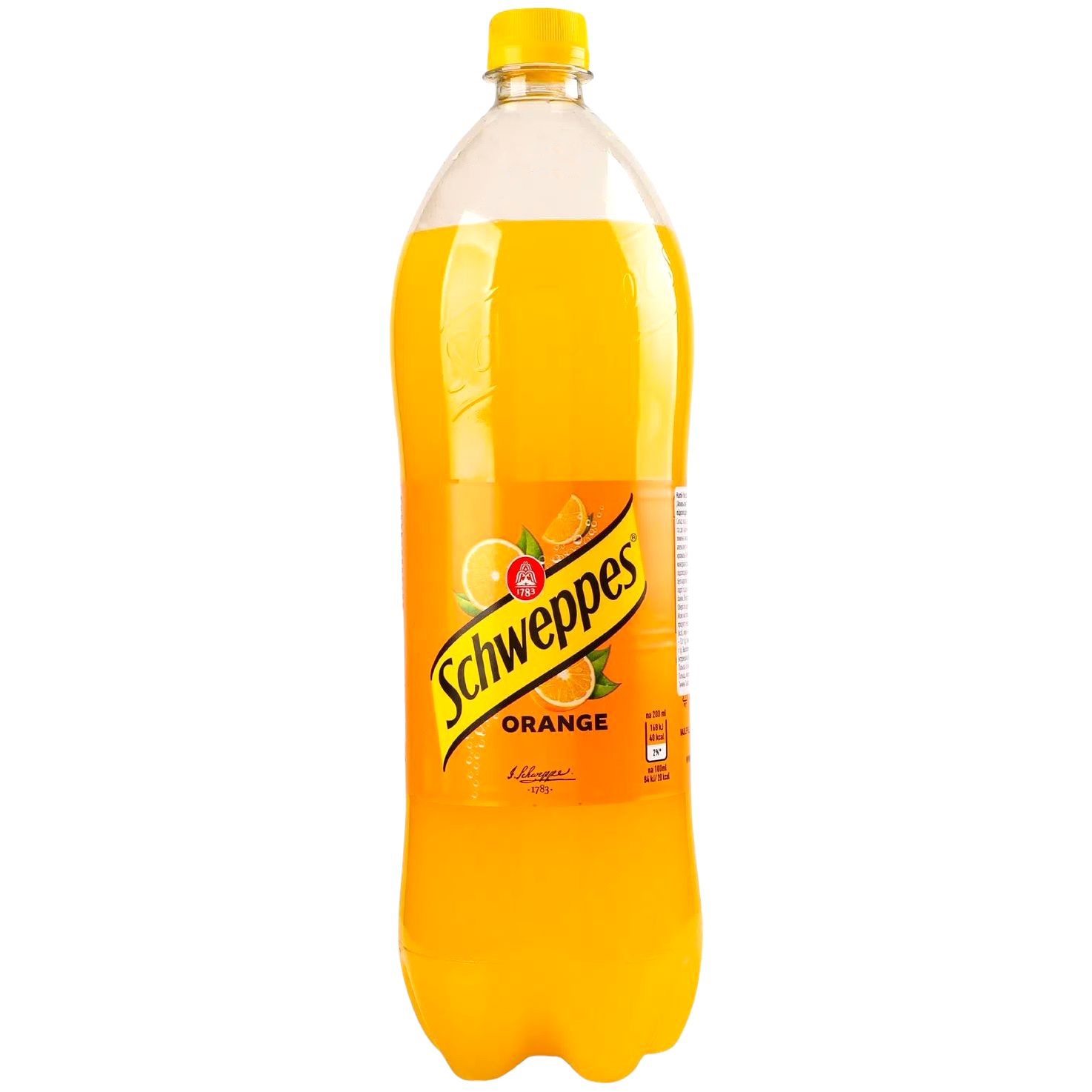 Напій Schweppes Orange газований 1.35 л - фото 1