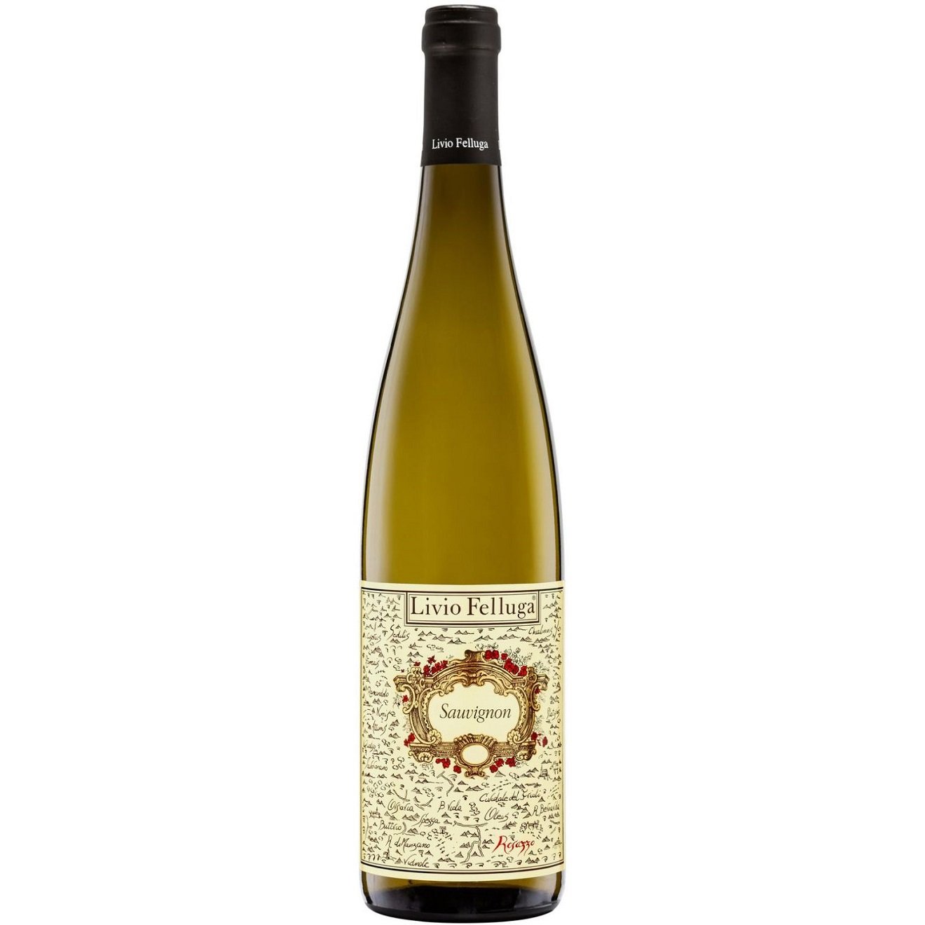 Вино Livio Felluga Sauvignon, біле, сухе, 13%, 0,75 л - фото 1