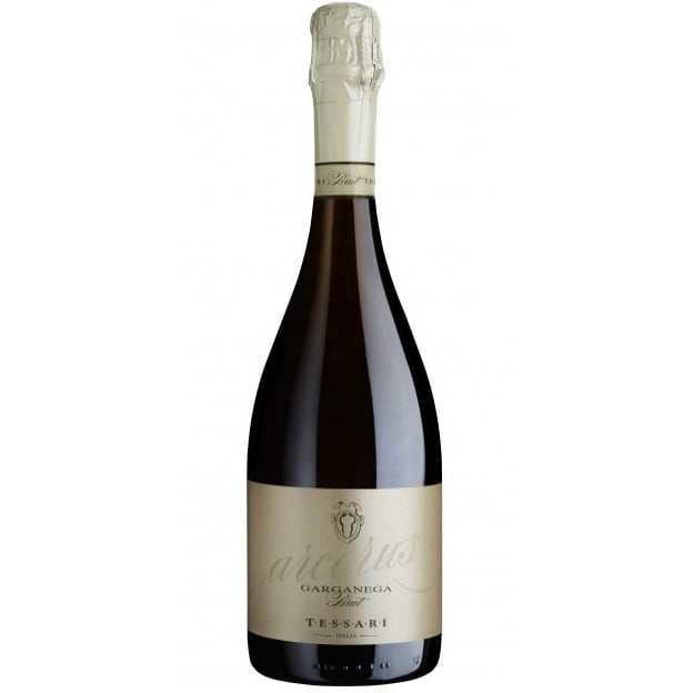 Вино ігристе T.E.S.S.A.R.I. Arcerus Garganega Brut, біле, 12%, 0,75 л - фото 1