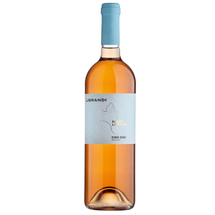 Вино Librandi Segno Ciro Rosato, рожеве, сухе, 0,75 л - фото 1