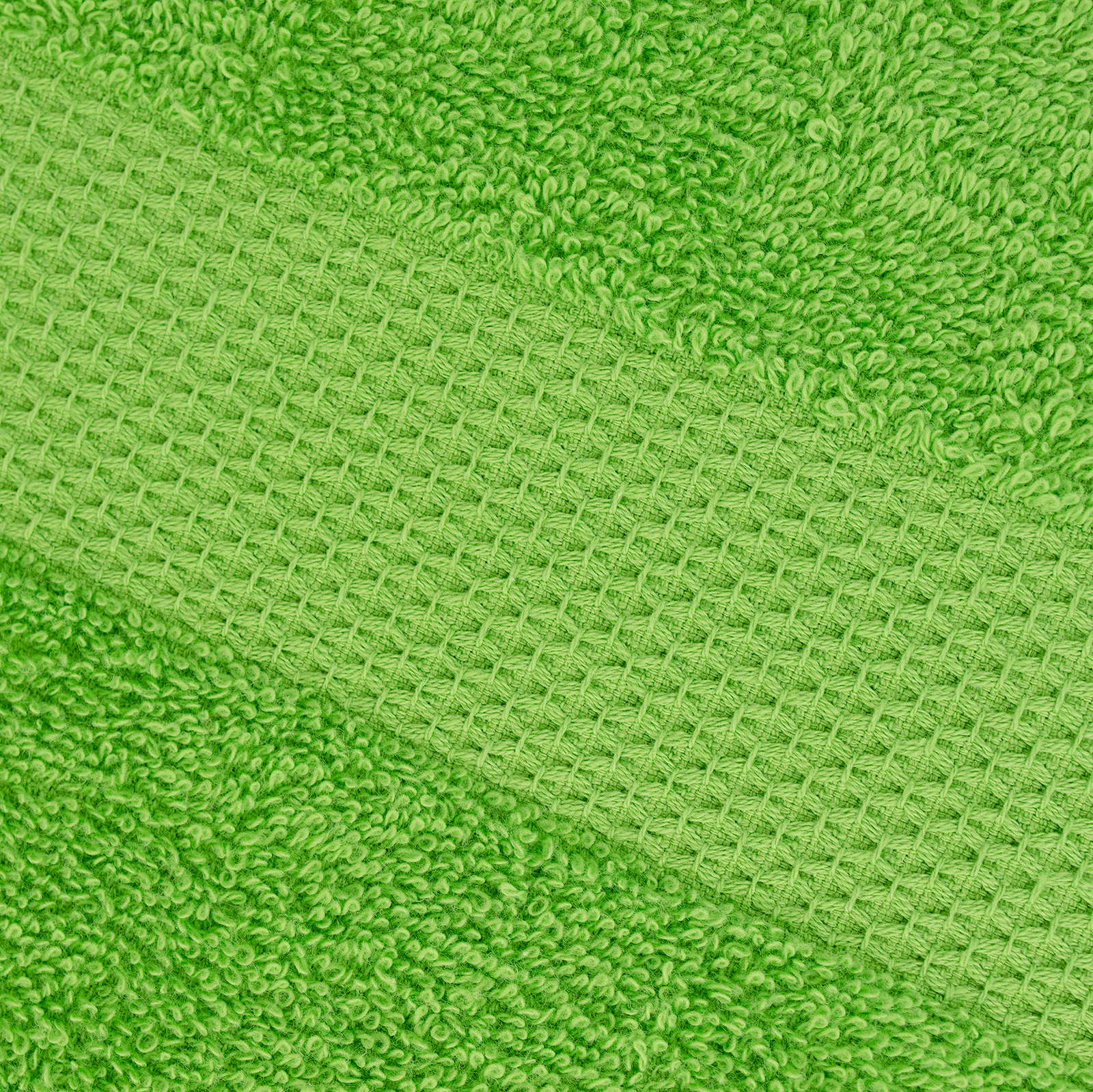 Полотенце махровое Home line, с бордюром, 90х50 см, зеленый (161671) - фото 2