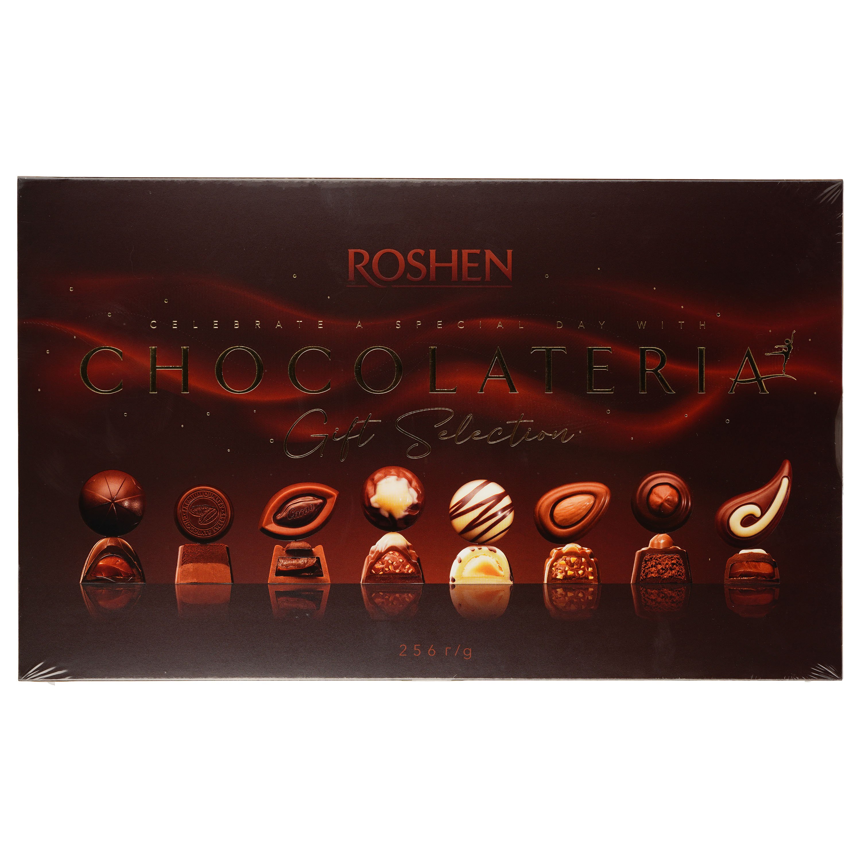 Цукерки Roshen Chocolateria шоколадні, 256 г (769354) - фото 1