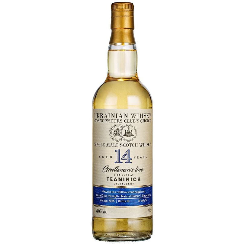 Віскі Teaninich 14 yo Single Malt Scotch Whisky 54% 0.7 л, у подарунковій упаковці - фото 1