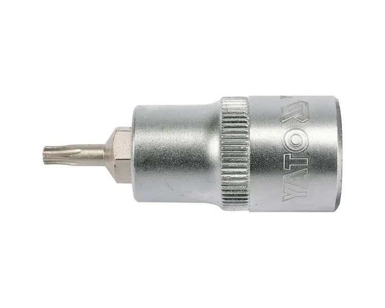 Головка торцевая Yato квадрат 1/2" TORX Т20 L=55 мм (YT-04310) - фото 2