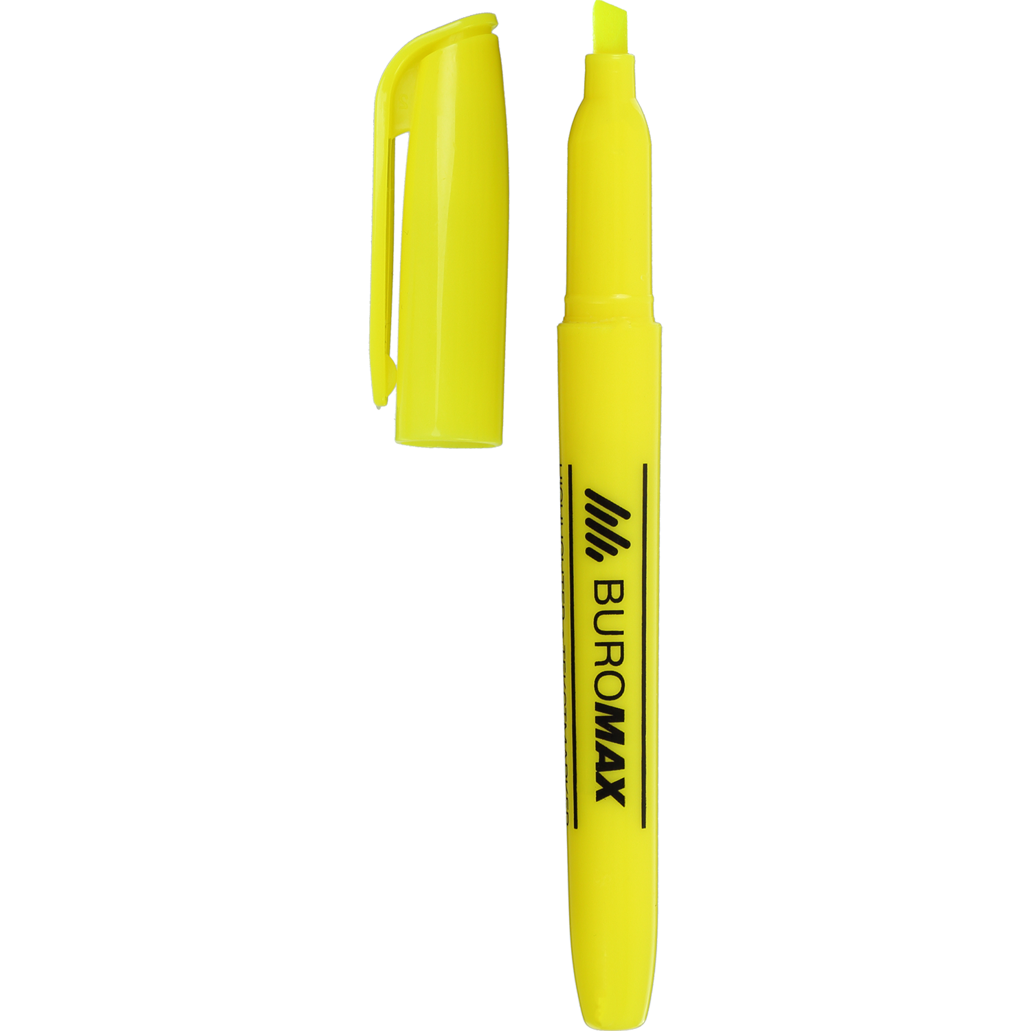 Текст-маркер Buromax Jobmax круглий жовтий (BM.8903-08) - фото 2