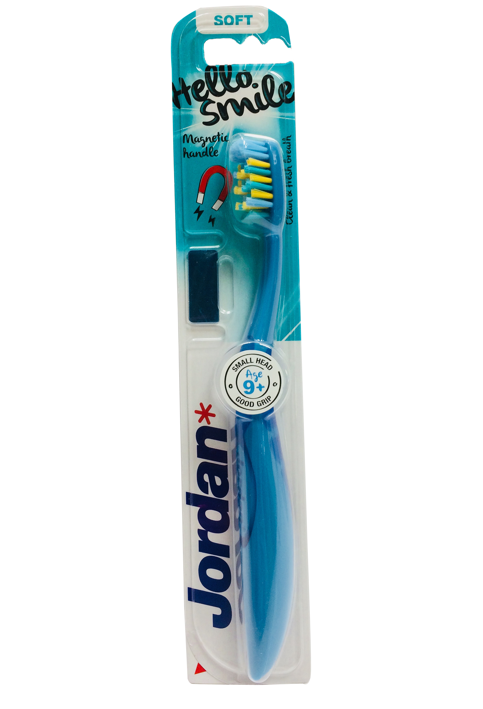 Зубна щітка Jordan Hello Smile, синій - фото 1