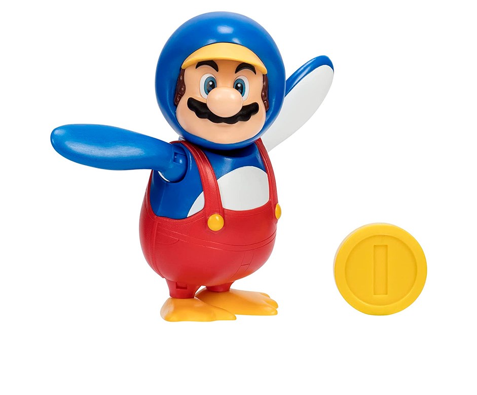 Игровая фигурка Super Mario Марио-пингвин, с артикуляцией, 10 см (40824i) - фото 2