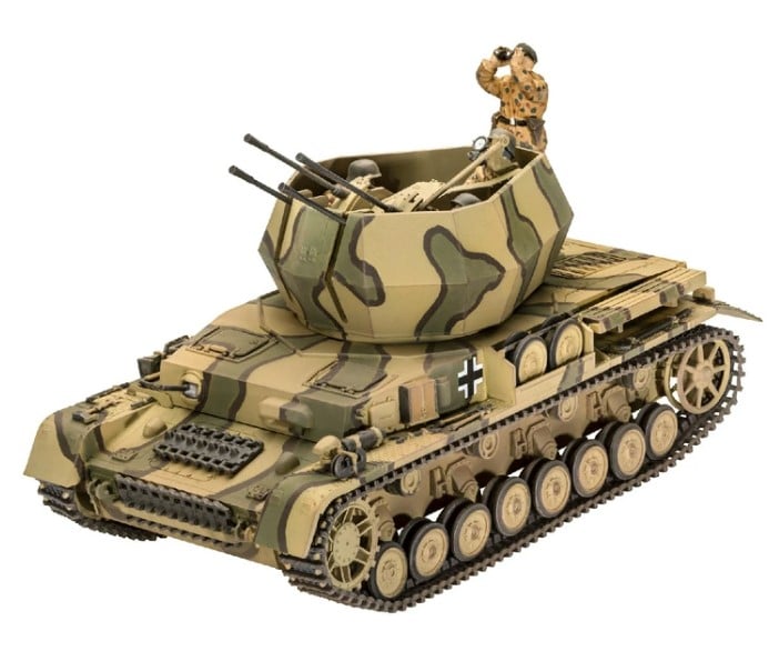 Збірна модель Revell Протиповітряний танк IV Смерч, рівень 5, масштаб 1:35, 321 деталь (RVL-03296) - фото 3