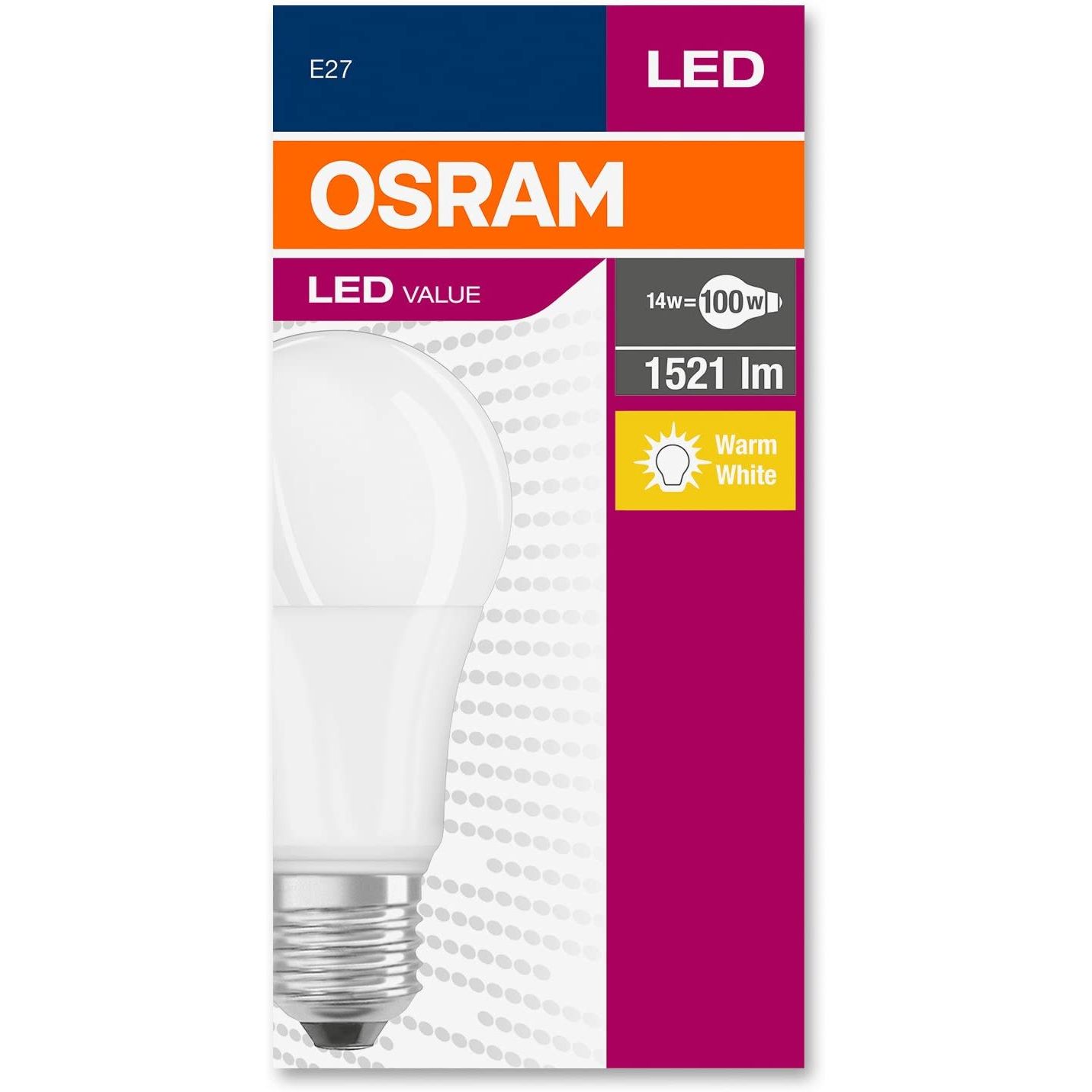 Лампа Osram LED 13 Вт E27 A100 (4052899971097) - фото 3