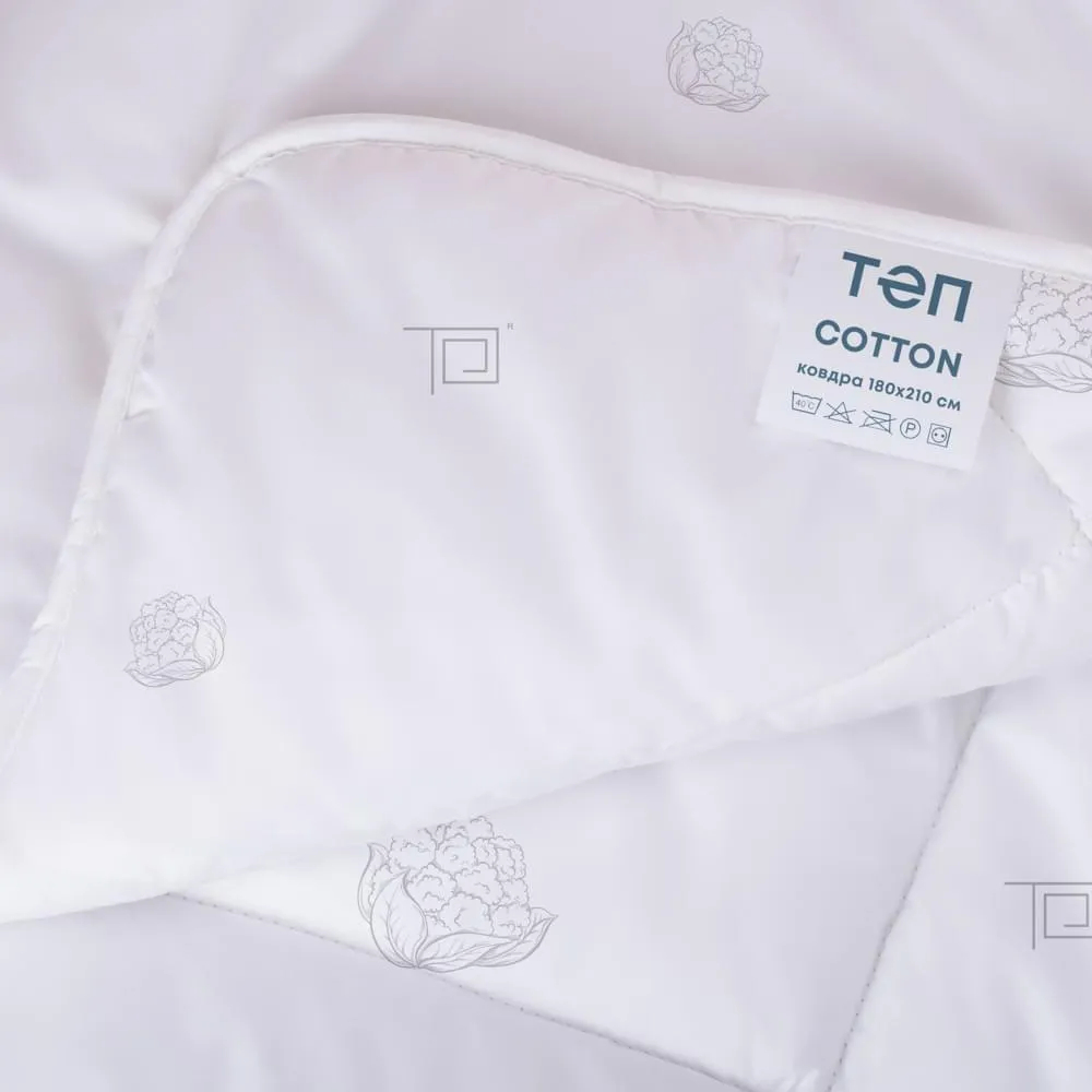 Одеяло ТЕП Природа Membrana Print Cotton 200х210 см белое (1-02579_00000) - фото 2