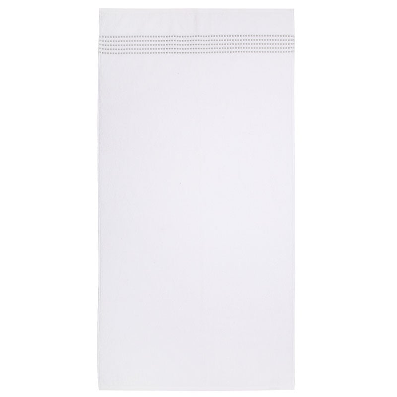 Рушник махровий Maisonette Classy, 70х140 см, білий (8699965114598) - фото 2