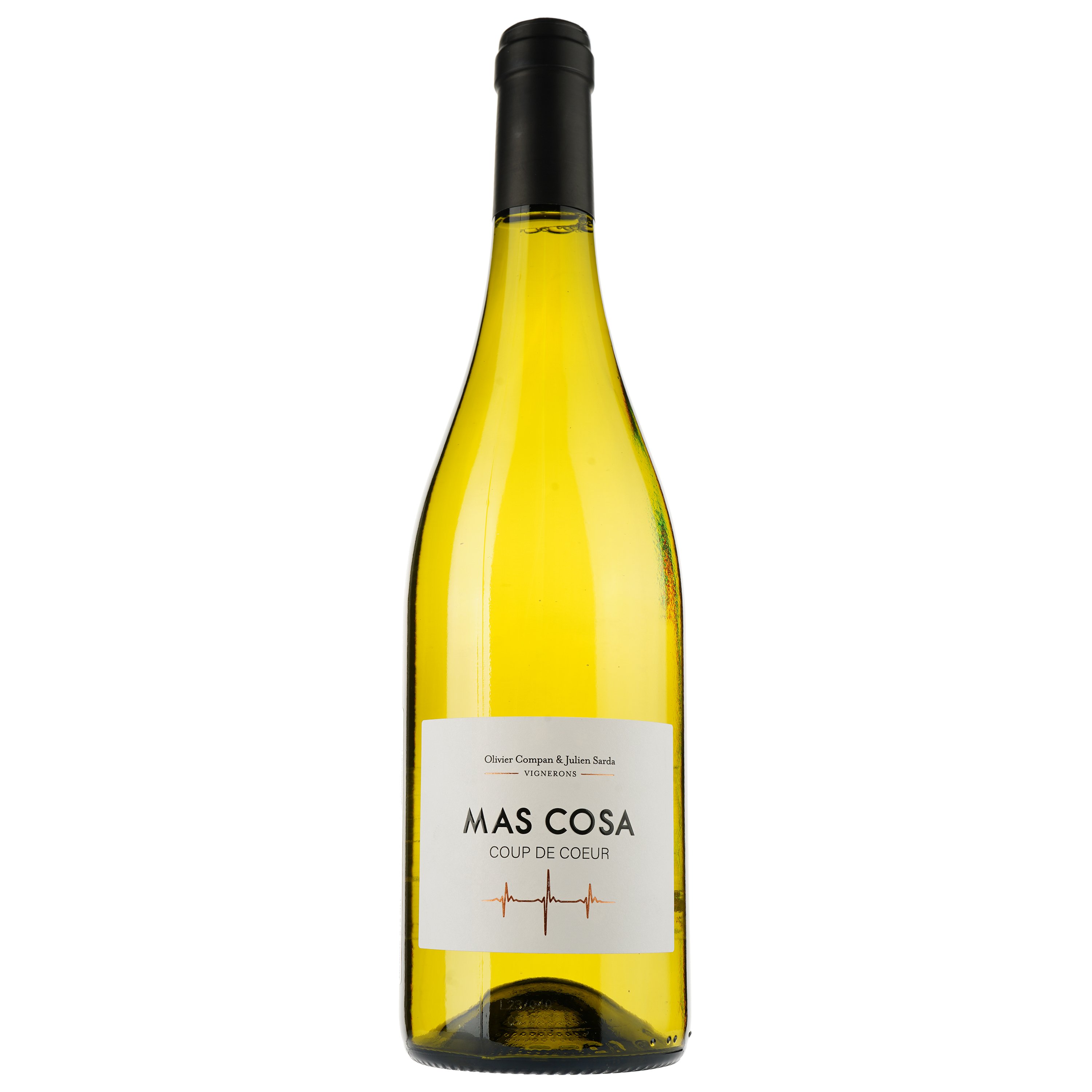 Вино Mas Cosa Coup De Coeur, біле, напівсолодке, 0,75 л - фото 1