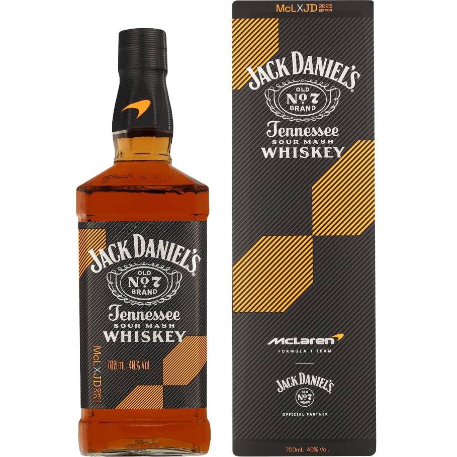 Виски Jack Daniel's McLaren Edition 2023 40% 0.7 л в подарочной упаковке - фото 1