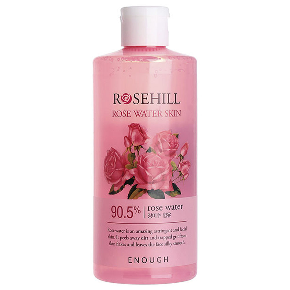 Тонер для лица Enough Rosehill-Rose Water Skin с гидролатом розы, 300 мл - фото 1