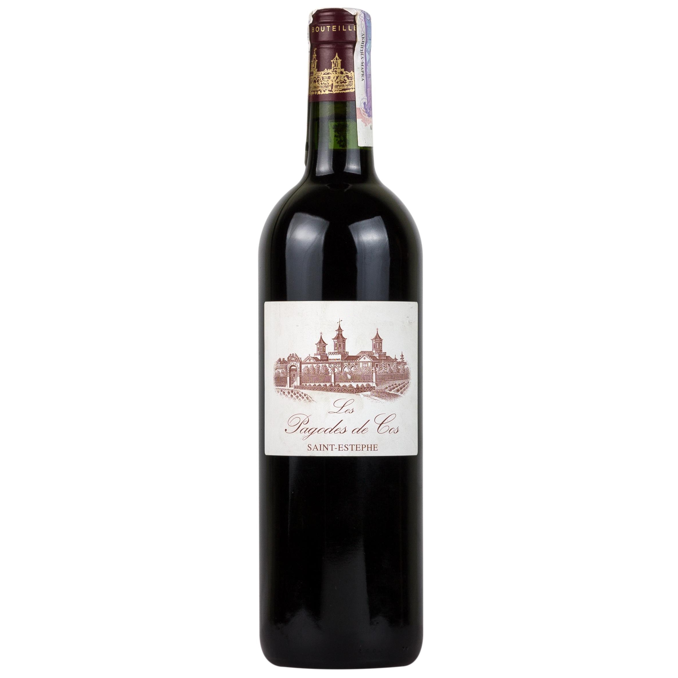 Вино Chateau Cos d'Estournel Les Pagodes de Cos 2017, красное, сухое, 0,75 л (W5852) - фото 1