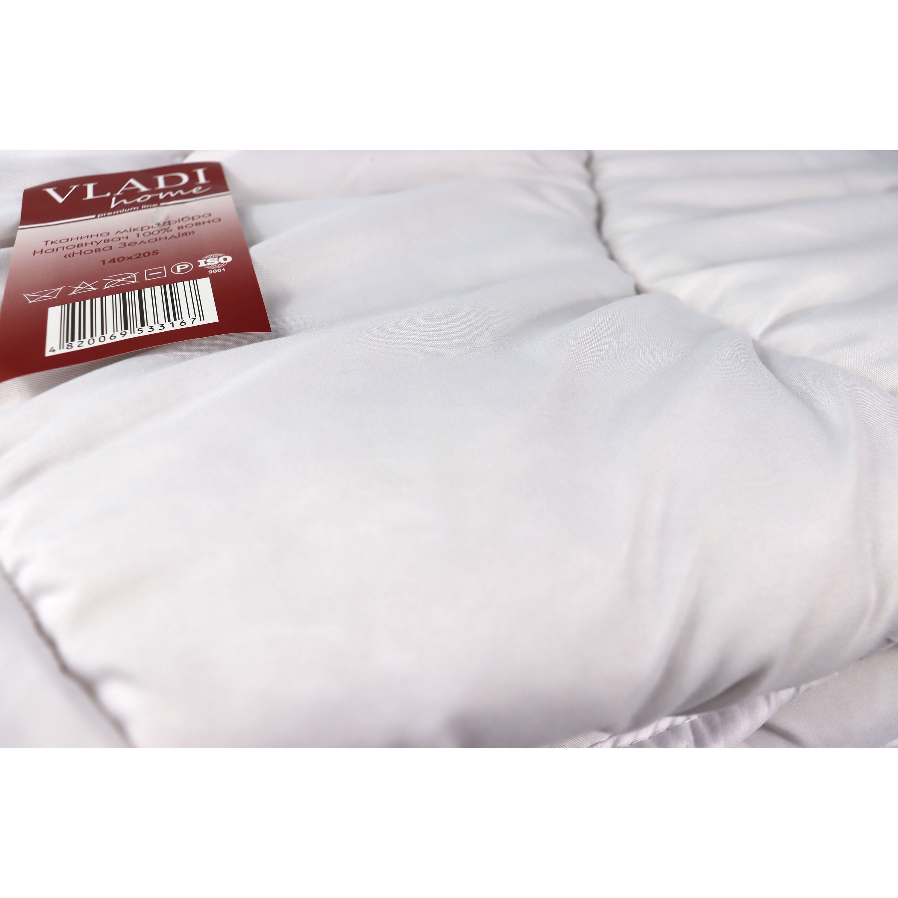 Одеяло стеганое Vladi New Zealand 205х140 см белое (606679) - фото 5