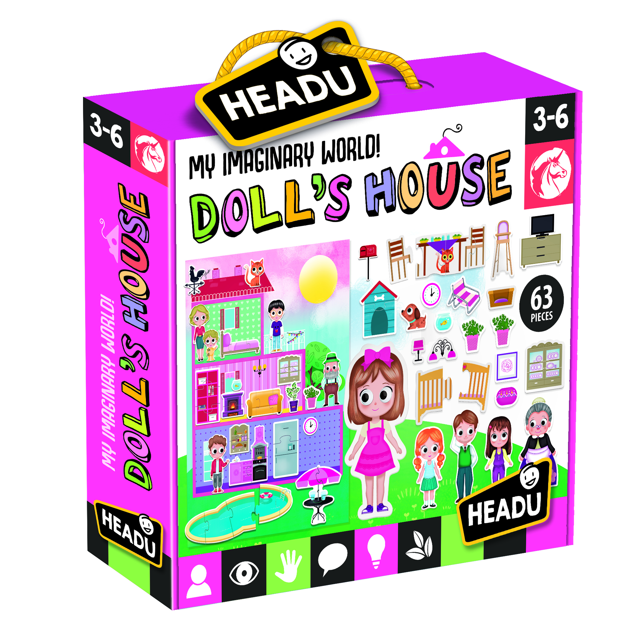 Игровой набор Headu Кукольный домик, создай свой мир (MU24841) - фото 1