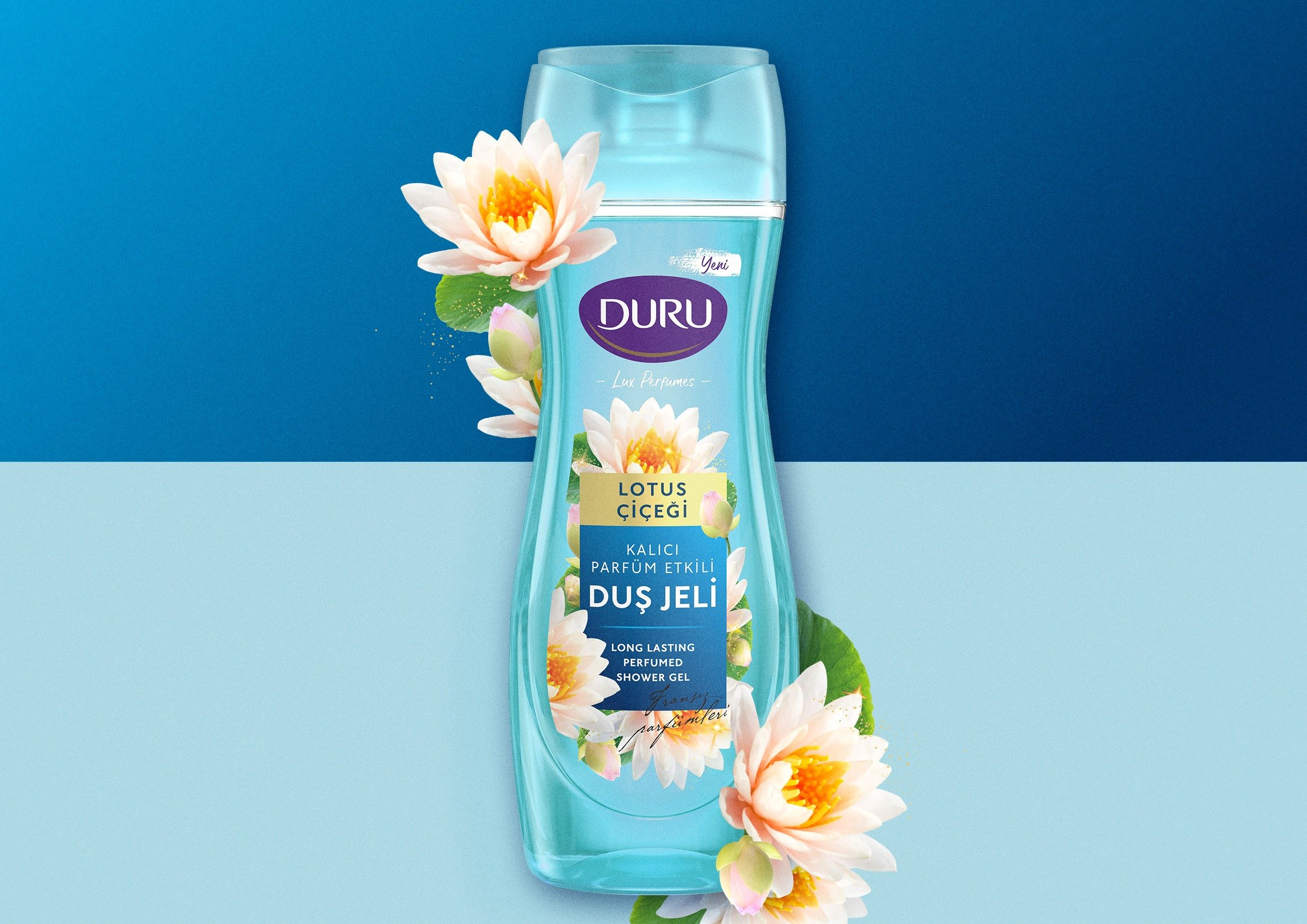 Гель для душа Duru Lux Perfumes Лотос 450 мл - фото 4