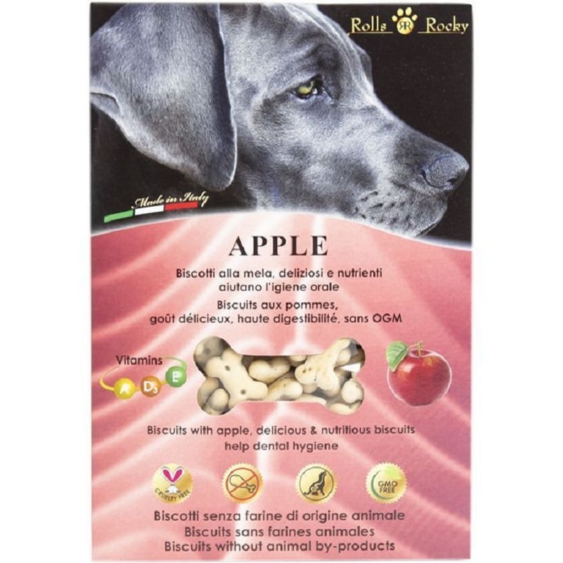 Печенье для собак Rolls Rocky Apple с вкусом яблока, 300 г - фото 1