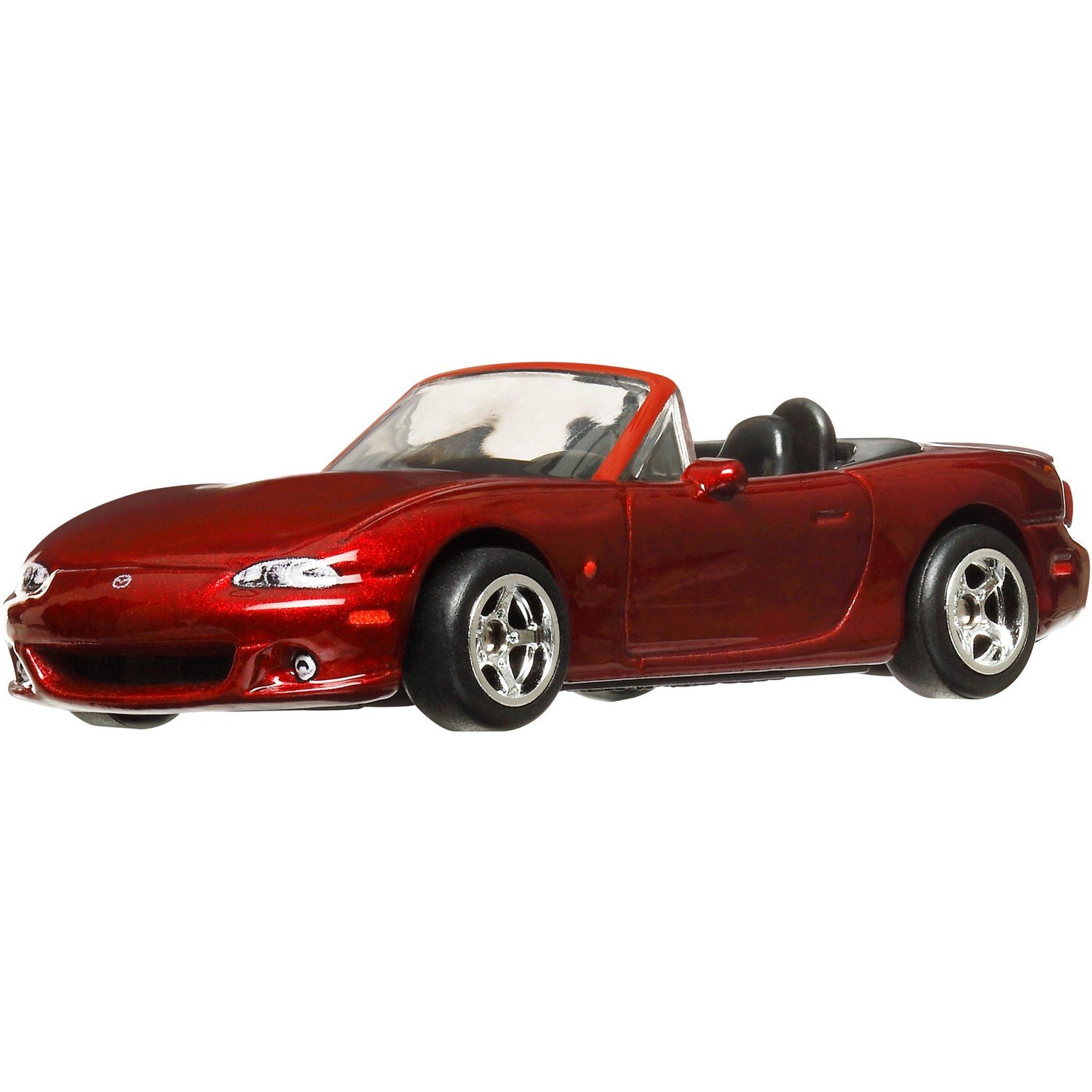 Коллекционная модель машинки Hot Wheels Премиальные автомобили '04 Mazda Mazdaspeed Miata красная (GJT68/HKF22) - фото 2
