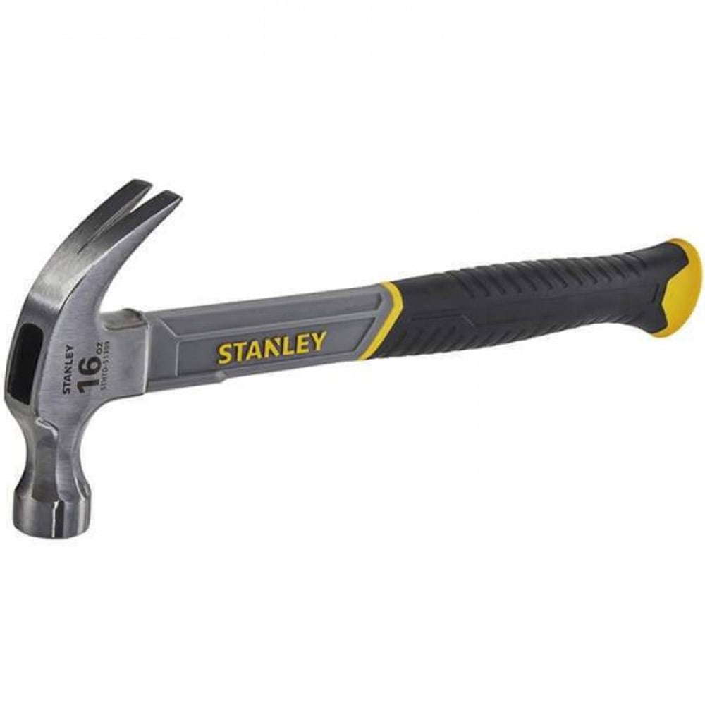 Молоток столярний Stanley Fiberglass M= 450 г, зі скловолоконною ручкою (STHT0-51309) - фото 1