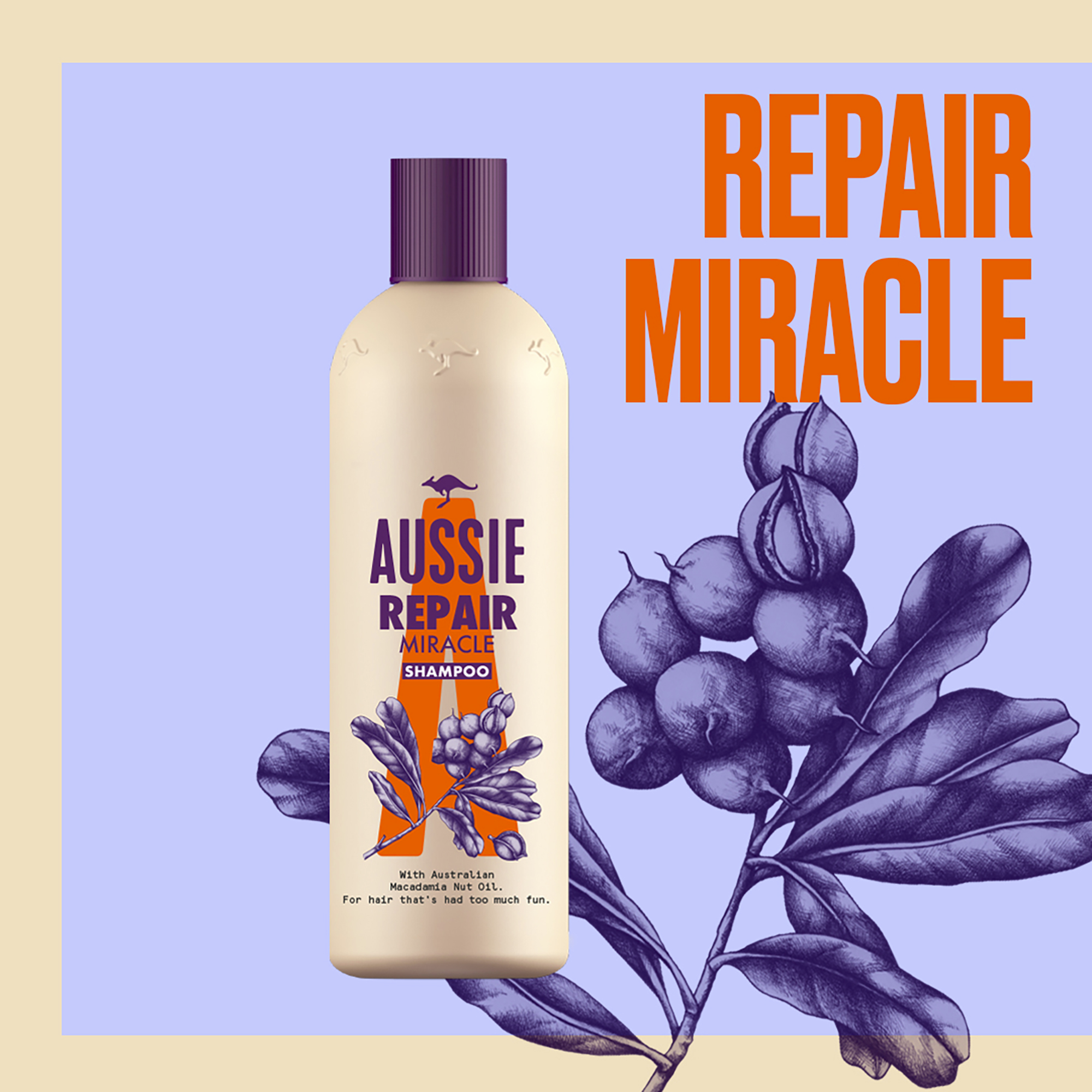 Шампунь Aussie Repair Miracle, для тонких волос, 300 мл - фото 4