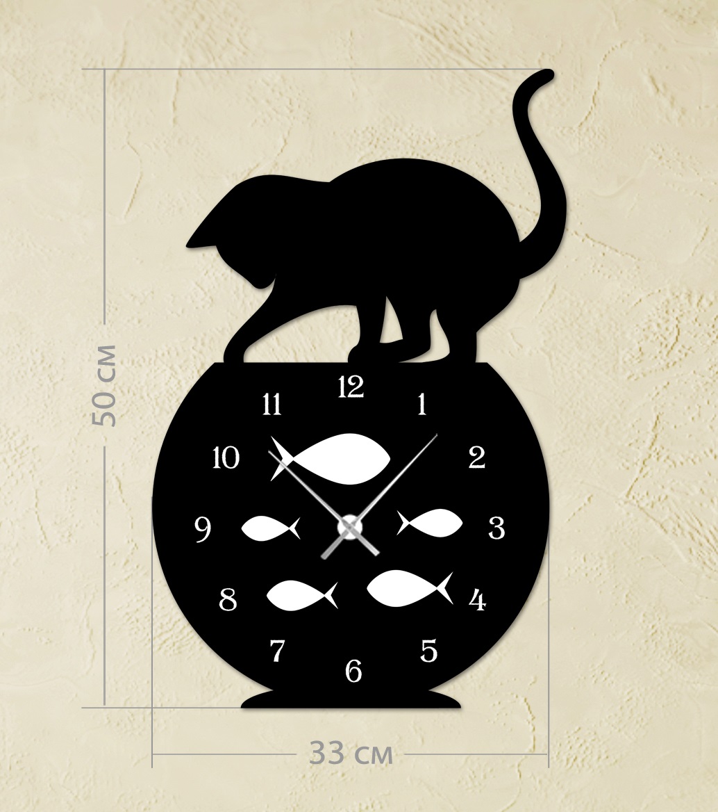 Настінний годинник Art-Life Collection, 33x50 см, чорний (1A-3-33x50_pr) - фото 1