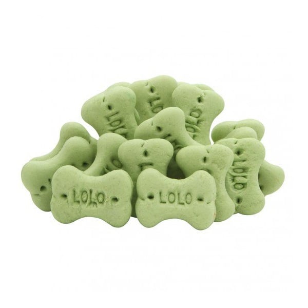 Бисквитное печенье для собак Lolopets овощные косточки S, 3 кг (LO-80958) - фото 1