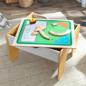Ігровий стіл KidKraft з дошкою для конструкторів, дерев'яний (10039) - фото 2