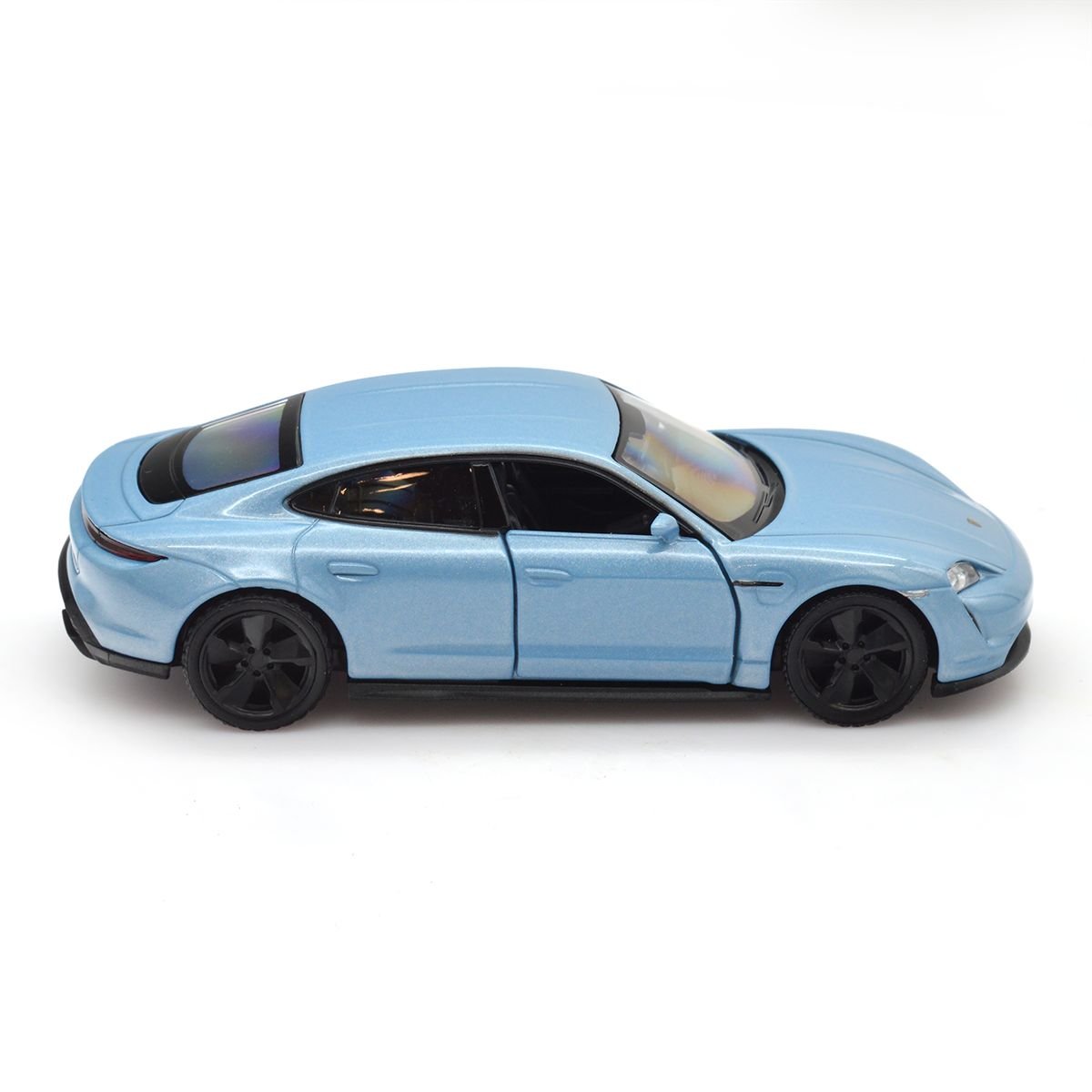 Автомодель TechnoDrive Porsche Taycan Turbo S, 1:32, синя (250335U) - фото 5